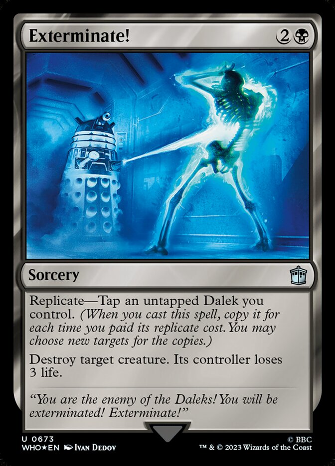 Exterminate! (673) - Doctor Who (WHO)