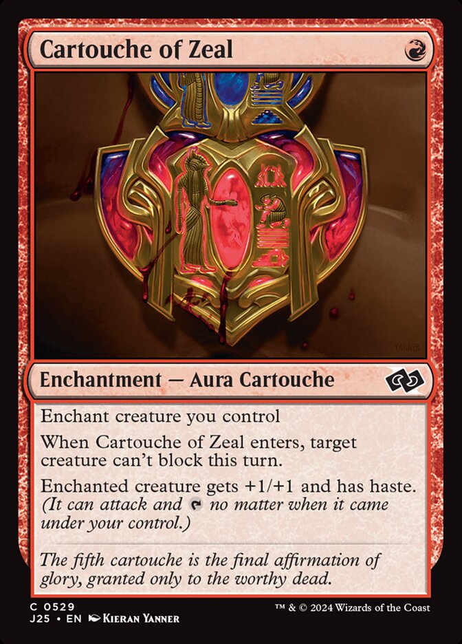 Cartouche of Zeal (529) - Foundations Jumpstart (J25)