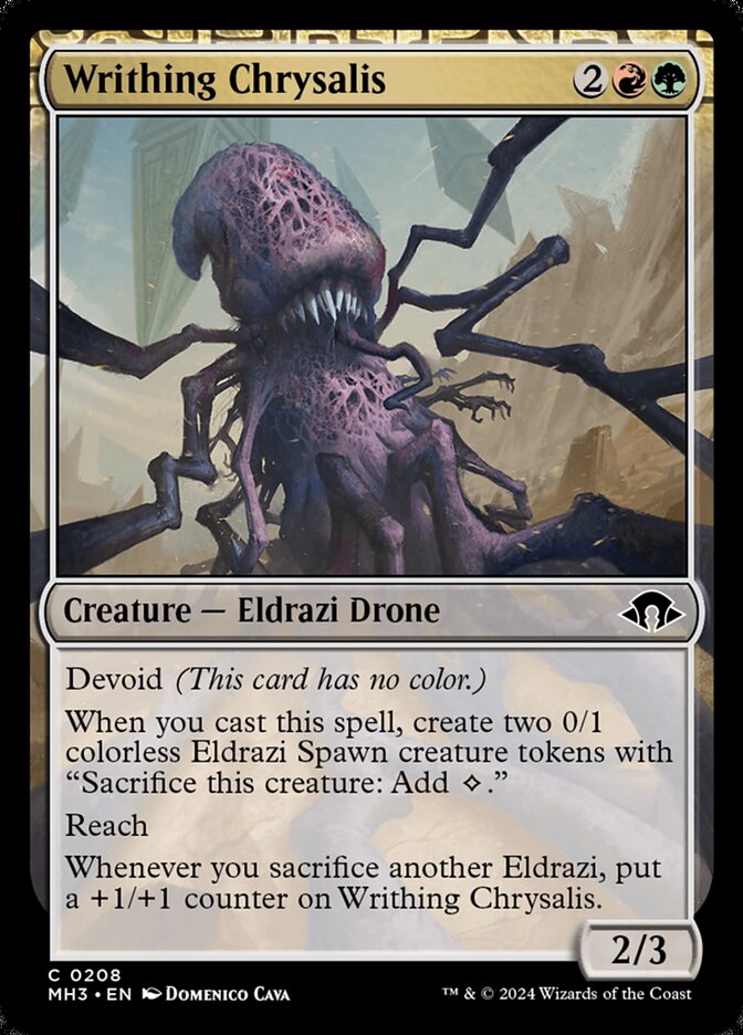 Writhing Chrysalis (208) - Modern Horizons 3 (MH3)