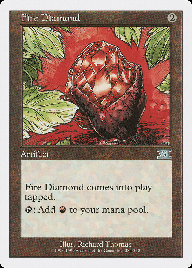 Fire Diamond (284) - Classic Sixth Edition (6ED)