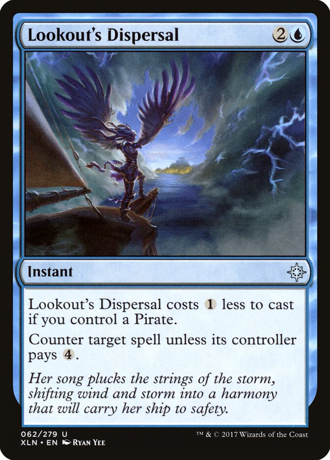Lookout's Dispersal (62) - Ixalan (XLN)