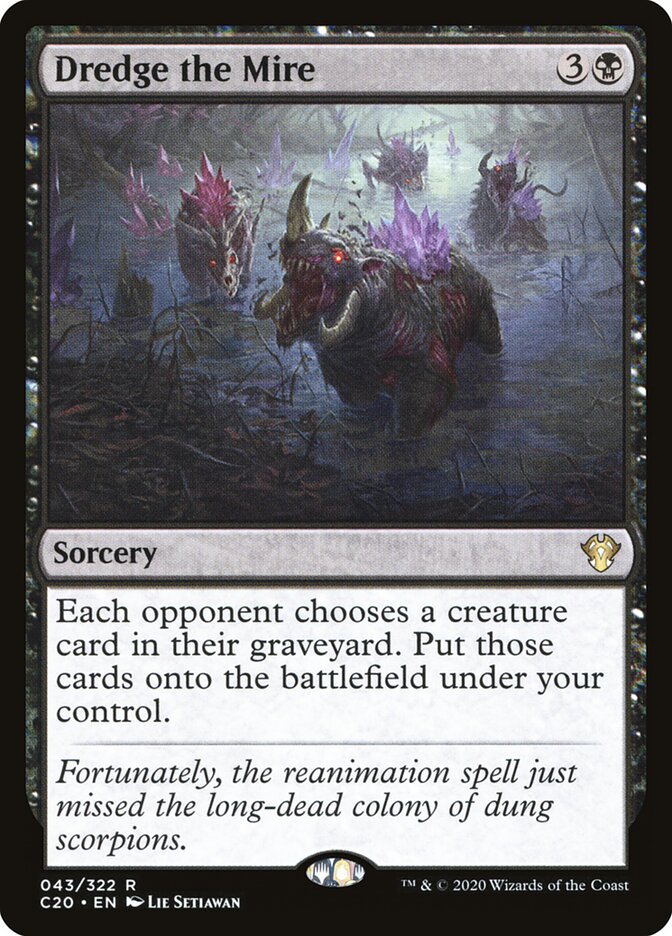Dredge the Mire (43) - Commander 2020 (C20)