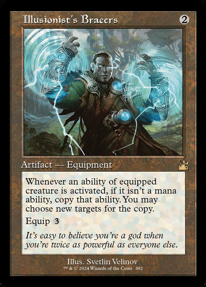 Illusionist's Bracers (392) - Ravnica Remastered (RVR)