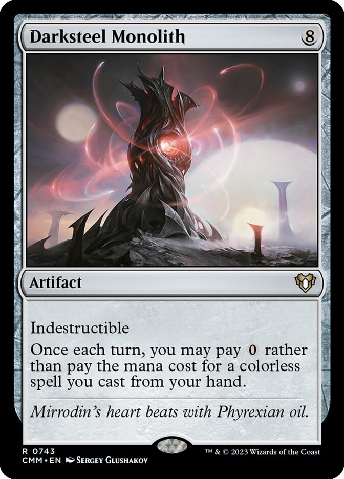 Darksteel Monolith (743) - Commander Masters (CMM)