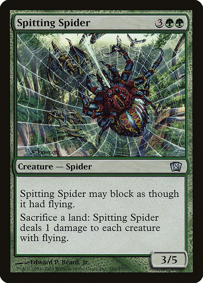 Spitting Spider (280) - Eighth Edition (8ED)