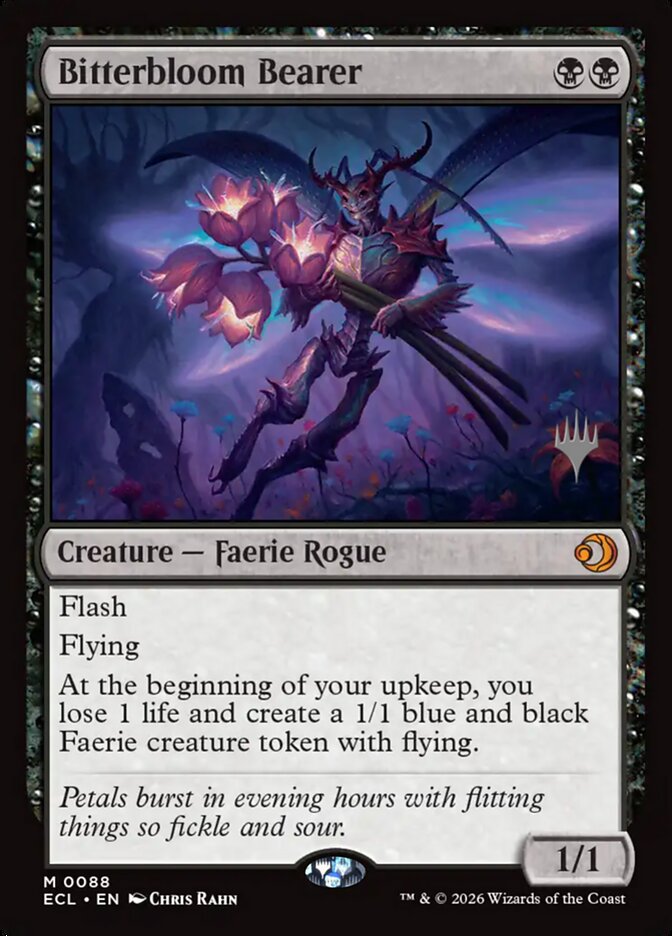 Bitterbloom Bearer (88p) - Lorwyn Eclipsed Promos (PECL)