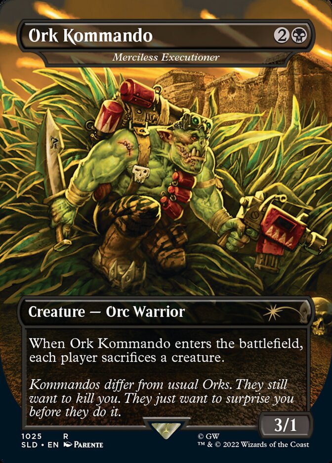 Ork Kommando - Merciless Executioner (1025) - Secret Lair Drop (SLD)