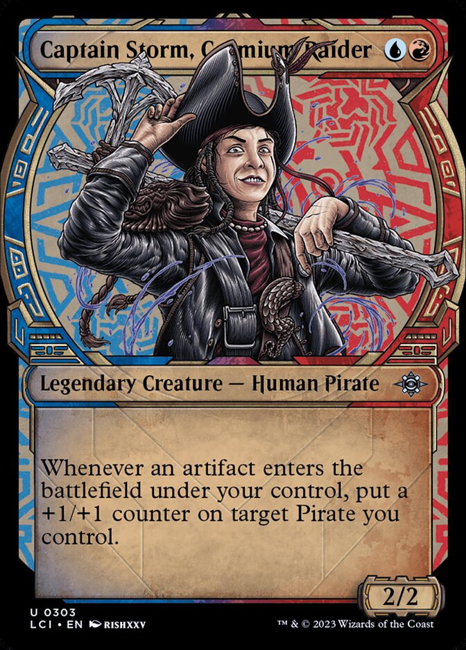 Captain Storm, Cosmium Raider (303) - The Lost Caverns of Ixalan (LCI)