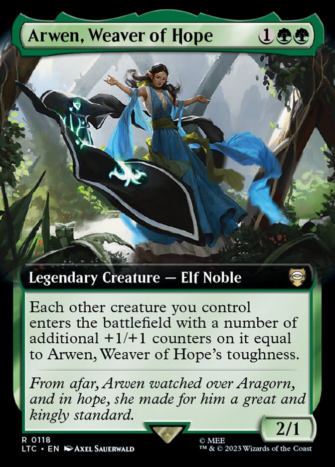 Arwen, Weaver of Hope (118) - Tales of Middle-earth Commander (LTC)