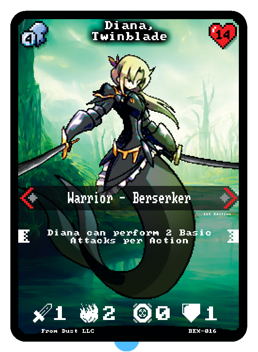 Diana, Twinblade - Brave Exodus (BEX)