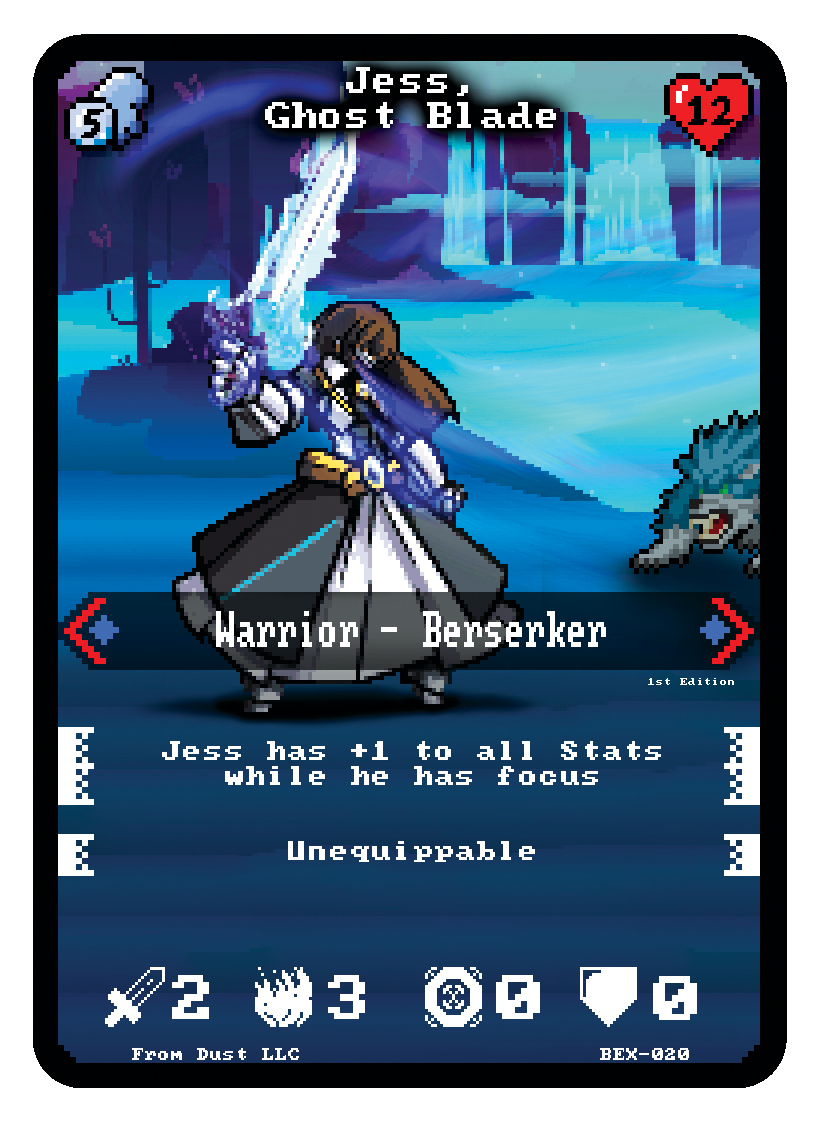 Jess, Ghost Blade - Brave Exodus (BEX)