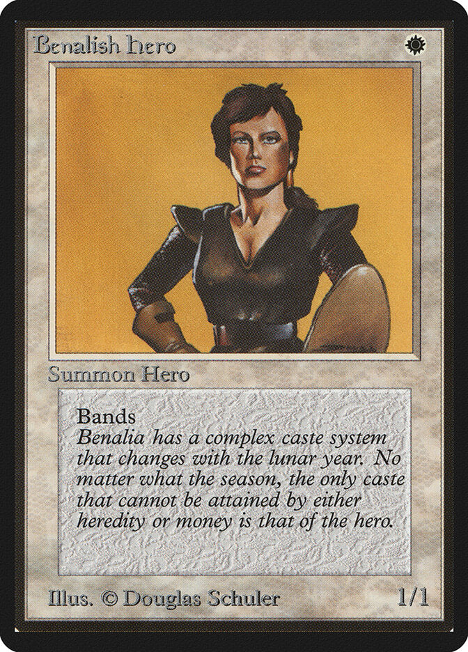 Benalish Hero (4) - Limited Edition Beta (LEB)