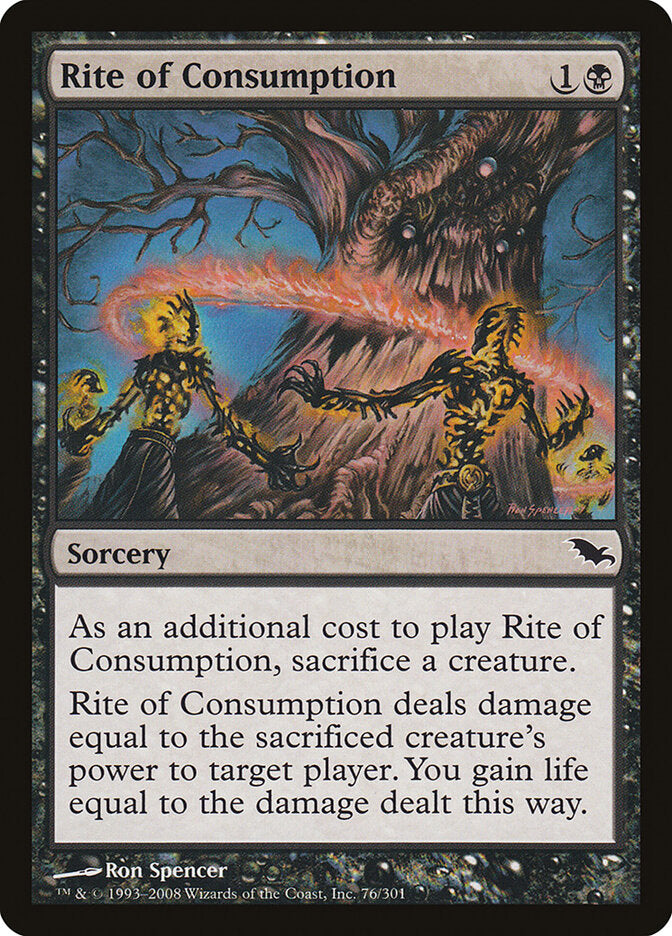Rite of Consumption (76) - Shadowmoor (SHM)