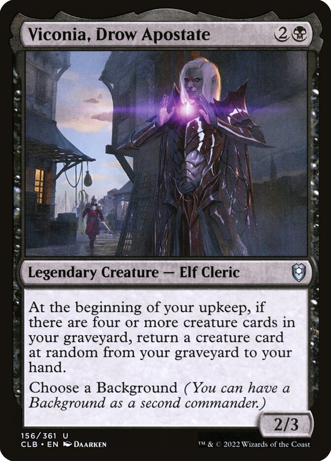 Viconia, Drow Apostate (156) - Commander Legends: Battle for Baldur's Gate (CLB)