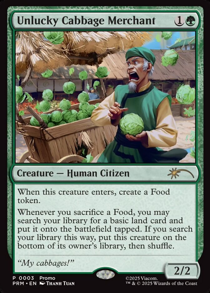 Unlucky Cabbage Merchant (15) - Wizards Play Network 2025 (PW25)