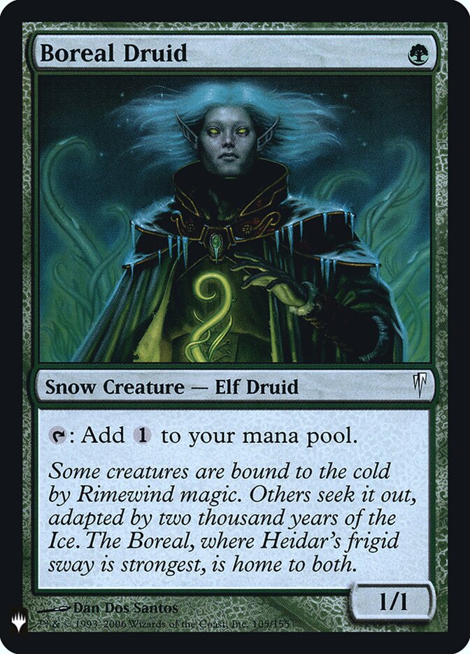 Boreal Druid (CSP-105) - The List (PLST)