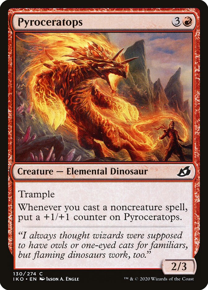Pyroceratops (130) - Ikoria: Lair of Behemoths (IKO)