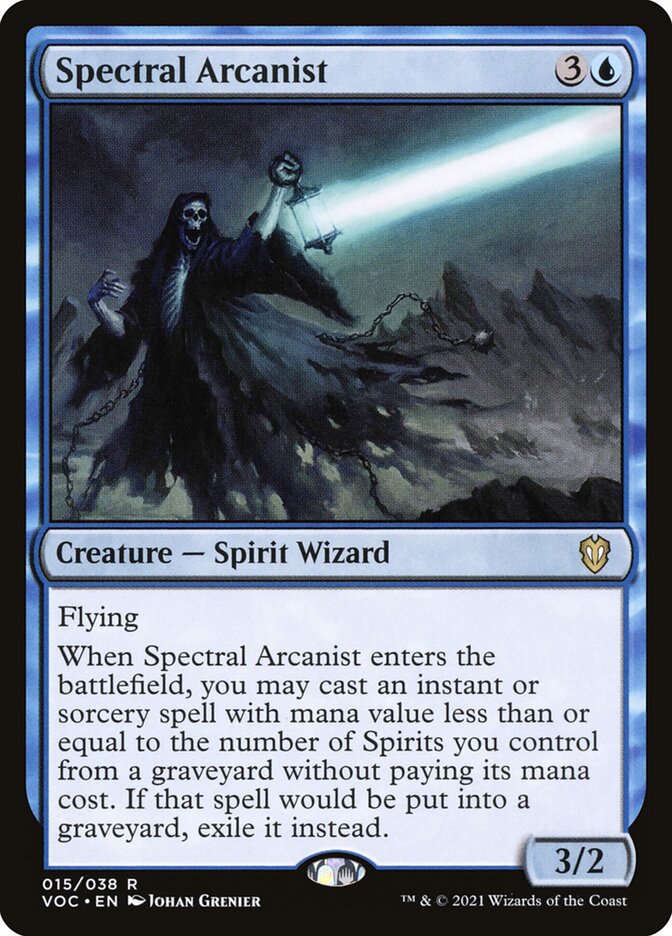 Spectral Arcanist (15) - Crimson Vow Commander (VOC)