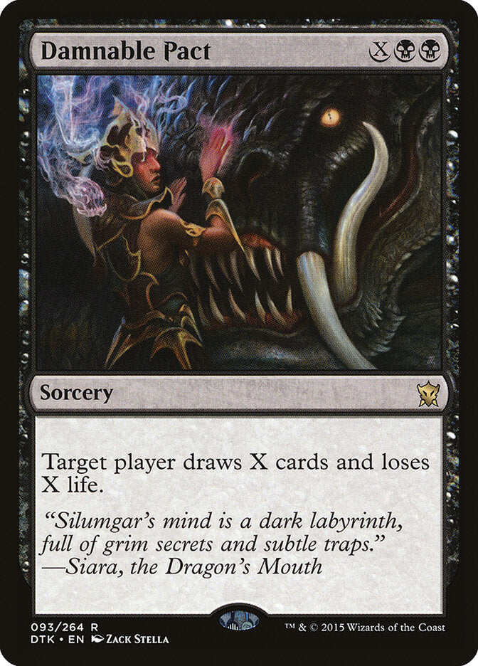 Damnable Pact (93) - Dragons of Tarkir (DTK)