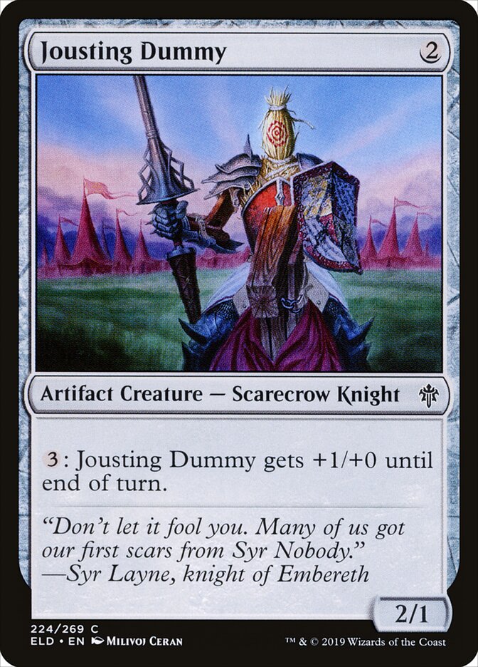 Jousting Dummy (224) - Throne of Eldraine (ELD)