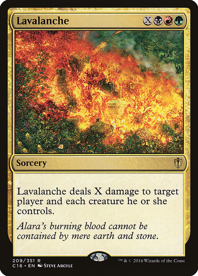 Lavalanche (209) - Commander 2016 (C16)