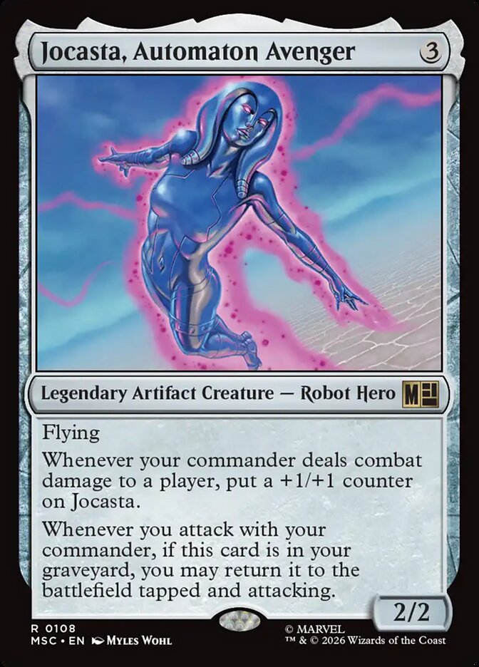 Jocasta, Automaton Avenger (108) - Marvel Super Heroes Commander (MSC)