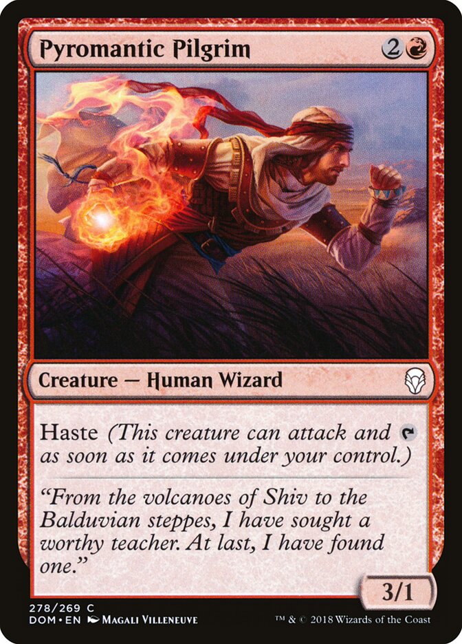 Pyromantic Pilgrim (278) - Dominaria (DOM)