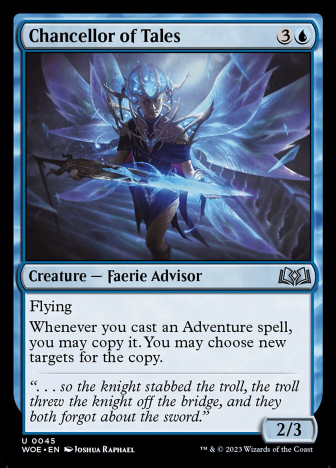Chancellor of Tales (45) - Wilds of Eldraine (WOE)