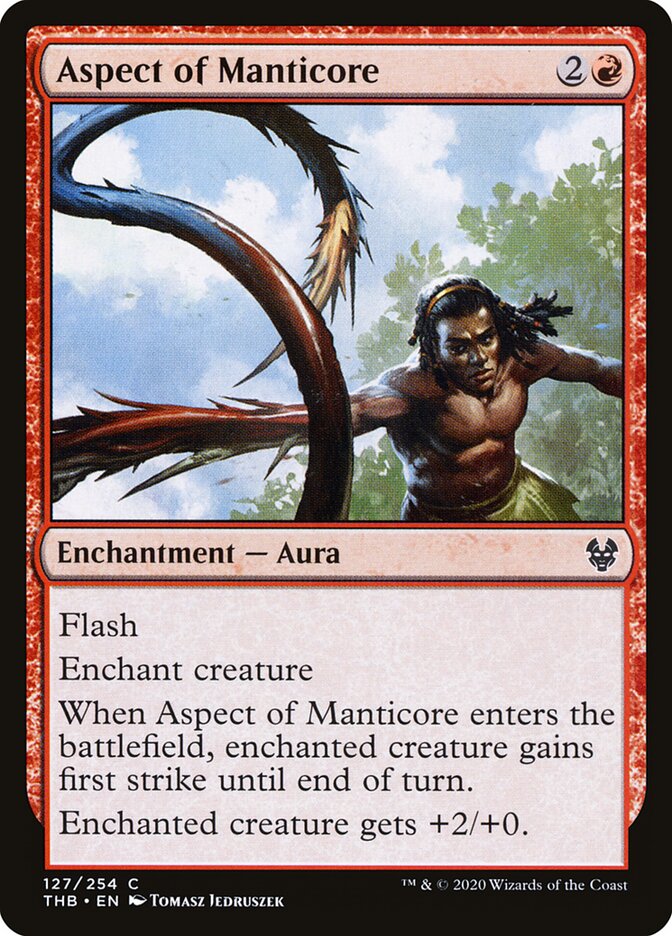 Aspect of Manticore (127) - Theros Beyond Death (THB)