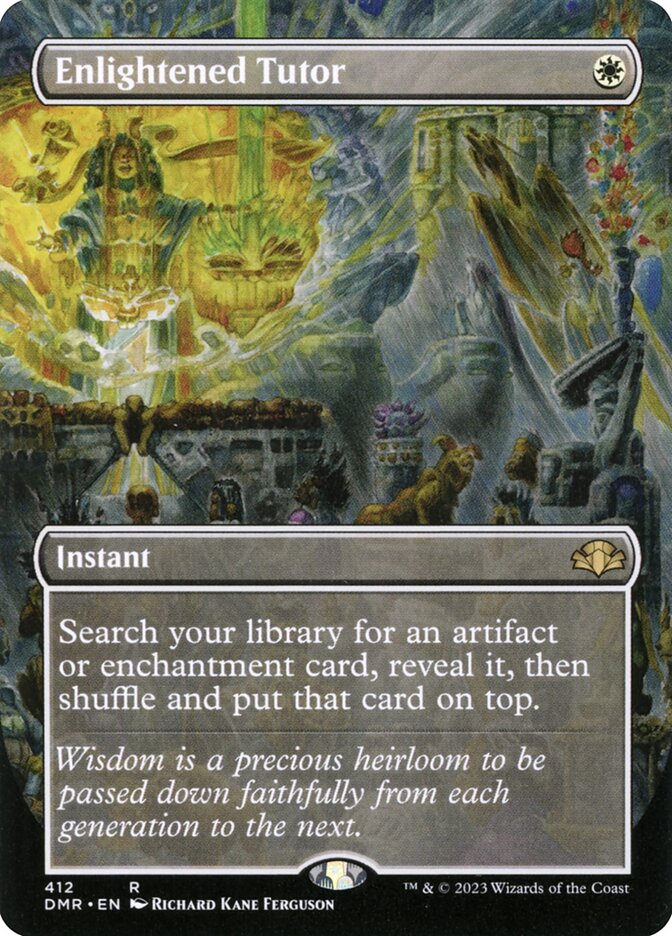 Enlightened Tutor (412) - Dominaria Remastered (DMR)