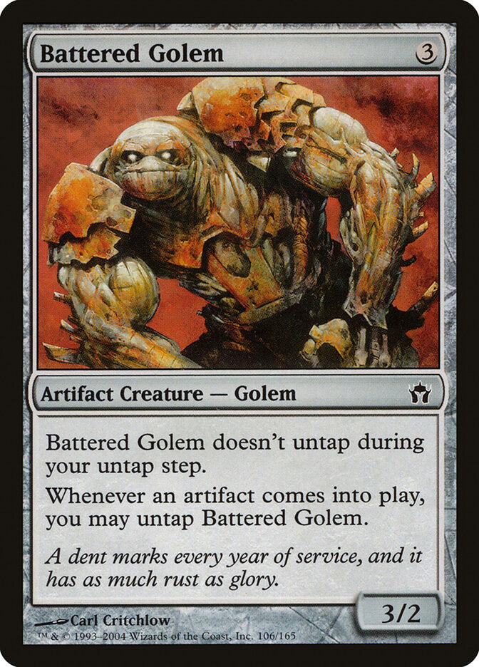 Battered Golem (106) - Fifth Dawn (5DN)