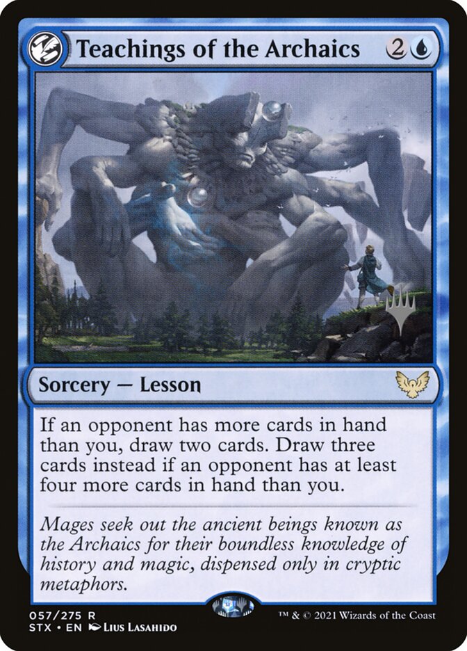 Teachings of the Archaics (57p) - Strixhaven: School of Mages Promos (PSTX)