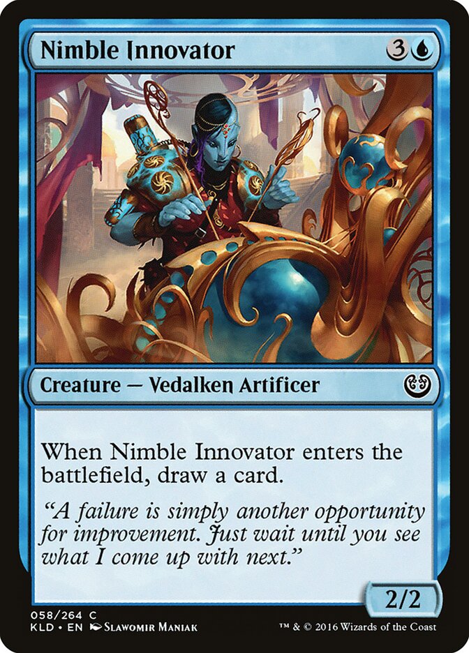 Nimble Innovator (58) - Kaladesh (KLD)