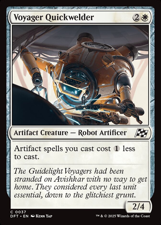 Voyager Quickwelder (37) - Aetherdrift (DFT)