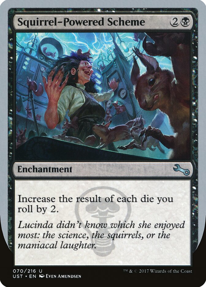 Squirrel-Powered Scheme (70) - Unstable (UST)