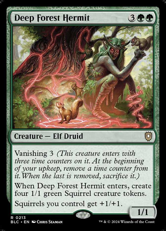 Deep Forest Hermit (213) - Bloomburrow Commander (BLC)