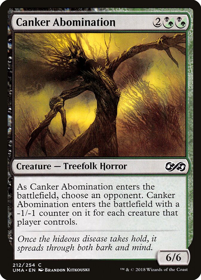 Canker Abomination (212) - Ultimate Masters (UMA)