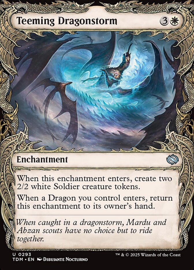 Teeming Dragonstorm (293) - Tarkir: Dragonstorm (TDM)