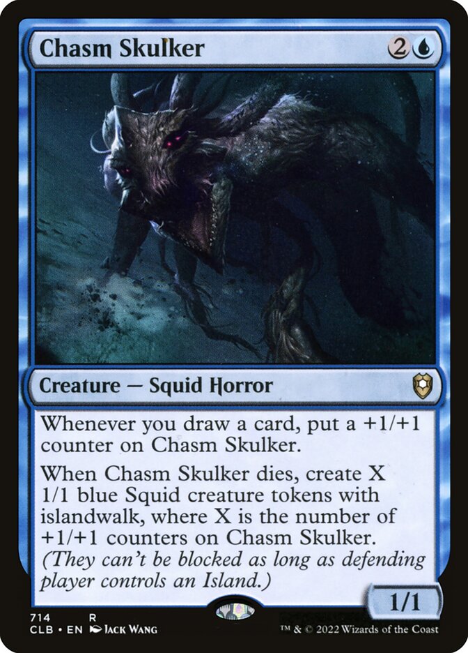 Chasm Skulker (714) - Commander Legends: Battle for Baldur's Gate (CLB)