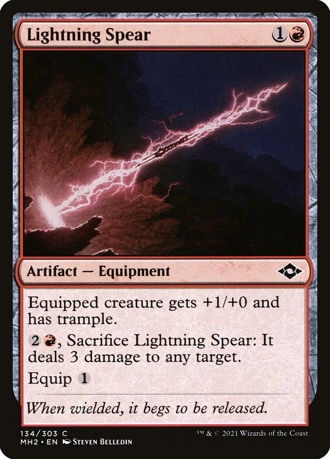 Lightning Spear (134) - Modern Horizons 2 (MH2)