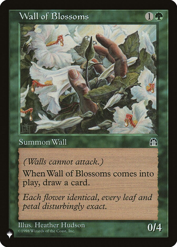 Wall of Blossoms (STH-125) - The List (PLST)