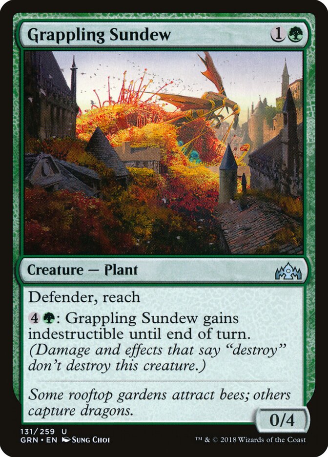 Grappling Sundew (131) - Guilds of Ravnica (GRN)