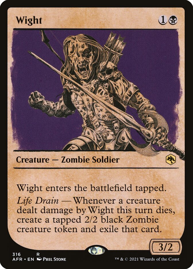 Wight (316) - Adventures in the Forgotten Realms (AFR)