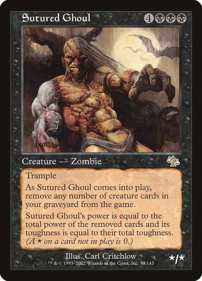 Sutured Ghoul (73) - Judgment (JUD)