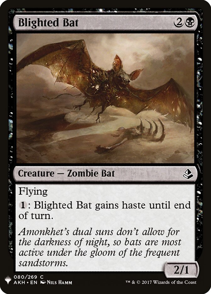Blighted Bat (AKH-80) - The List (PLST)