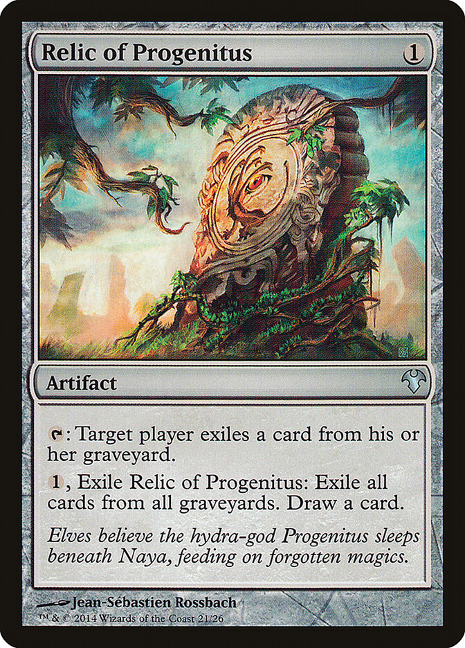 Relic of Progenitus (21) - Modern Event Deck 2014 (MD1)