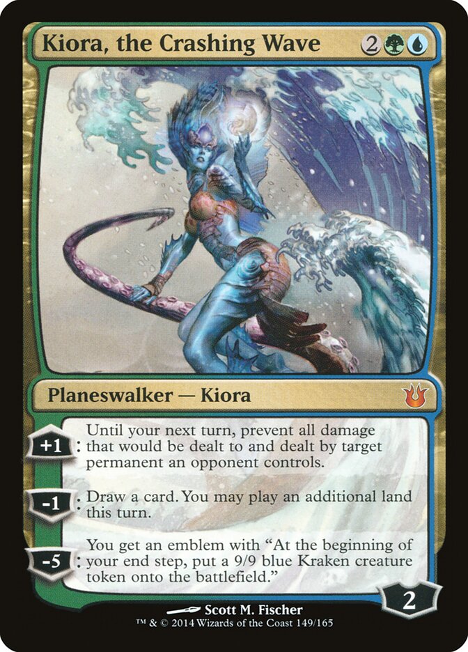 Kiora, the Crashing Wave (149) - Born of the Gods (BNG)
