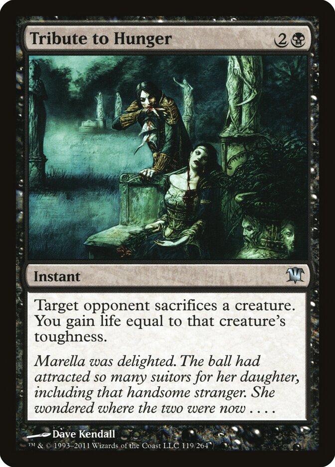 Tribute to Hunger (119) - Innistrad (ISD)
