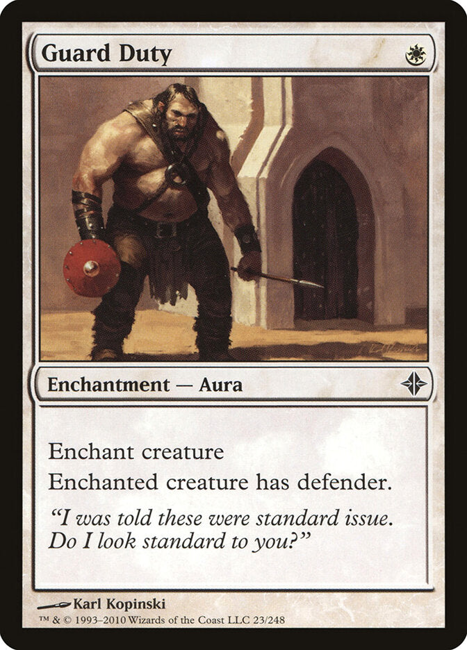Guard Duty (23) - Rise of the Eldrazi (ROE)