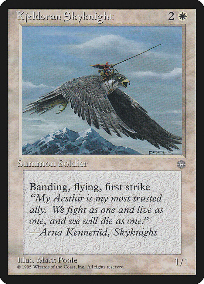 Kjeldoran Skyknight (40) - Ice Age (ICE)